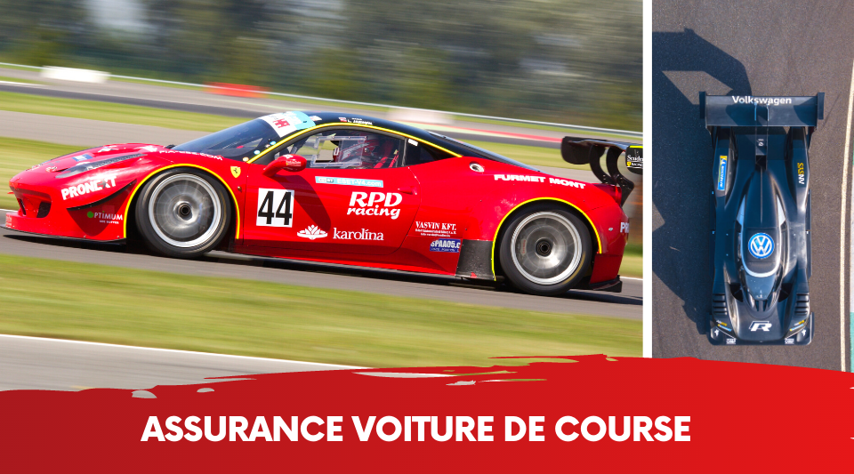 les voitures de course (circuit) ne peuvent pas être assurées par toutes les compagnies